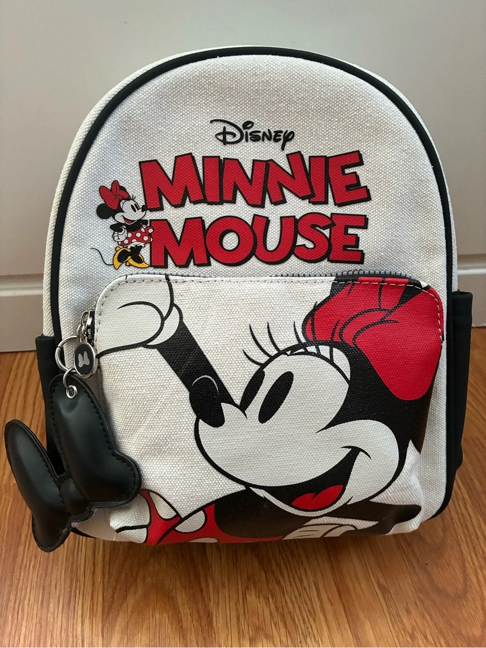 New  Disney Exclusive Primark Minnie Mouse Canvas Mini Backpack